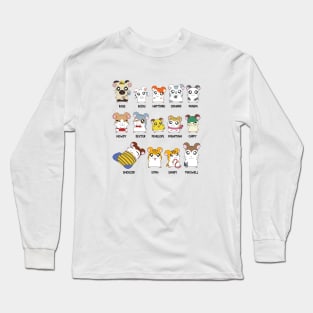 HamHam Lineup Long Sleeve T-Shirt